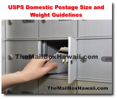 Postage Weight Chart